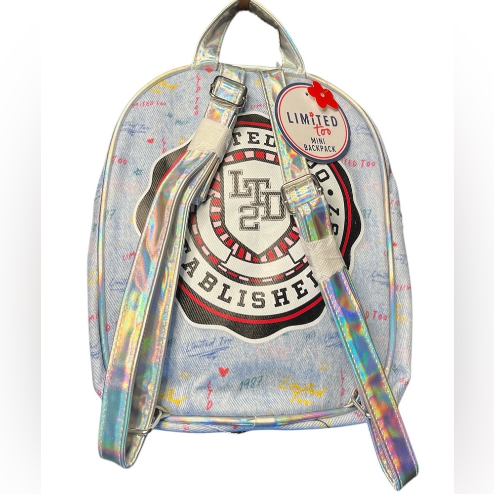 Limited Too Multicolor Mini Backpack - Picture 5 of 7